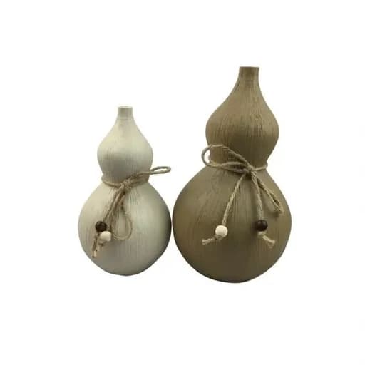 گلدان دکوری مدل بلوط مجموعه دو عددی — تصویر ۲