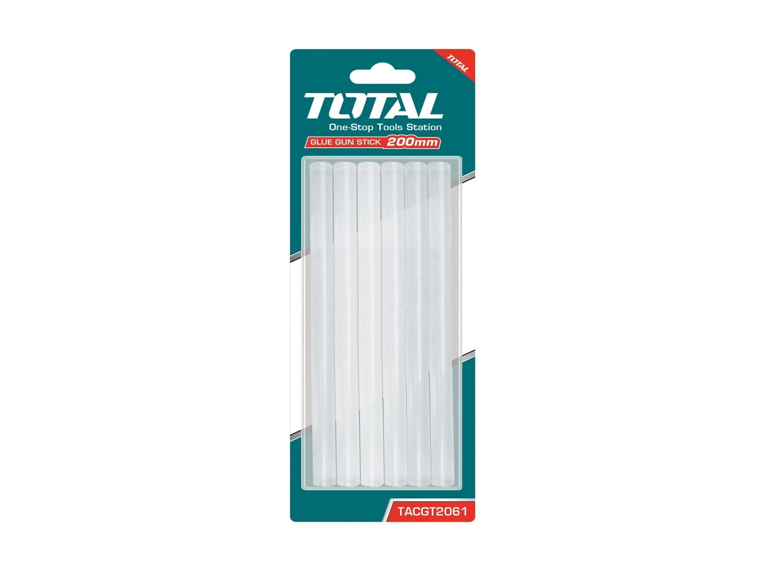 چسب تفنگی بسته 6 عددی مدل TACGT2061