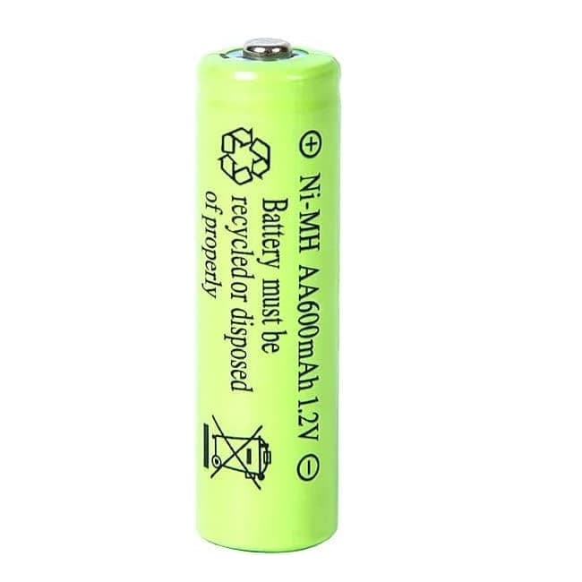 باتری 1.2V قلمی Ni-MH قابل شارژ 600mAh سایز AA
