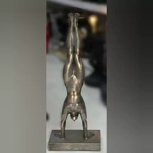 مجسمه ورزشی ژیمناستیک مدل فلپس — تصویر ۳