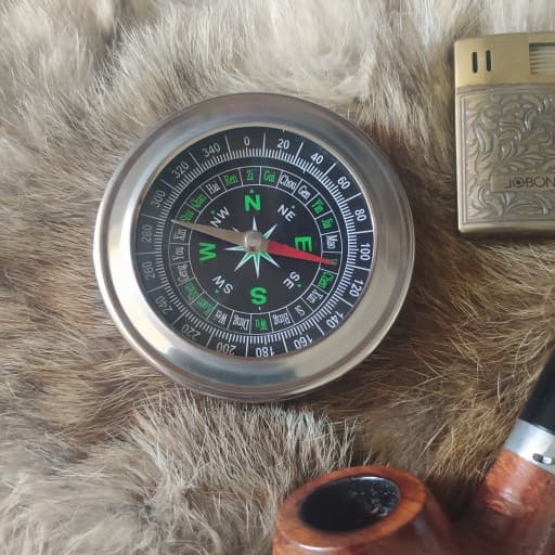 قطب نما استیل جیبی مدل C80 — تصویر ۶