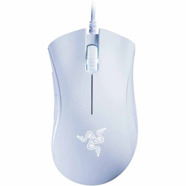 موس گیمینگ ریزر سفید RAZER Deathadder Essential White