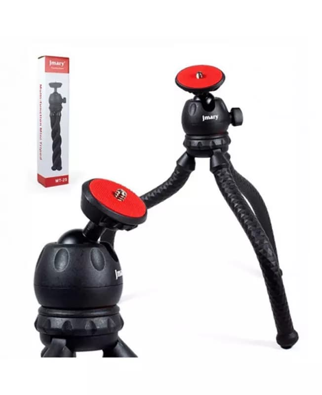 سه پایه جی ماری Jmary MT-25 Selfie tripod + هولدر موبایل — تصویر ۸