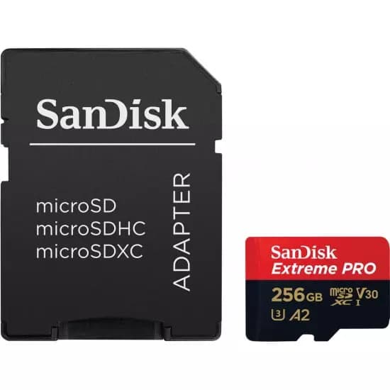 کارت حافظه سن دیسک SanDisk 256GB Extreme Pro Micro SD UHS-I U3 — تصویر ۲