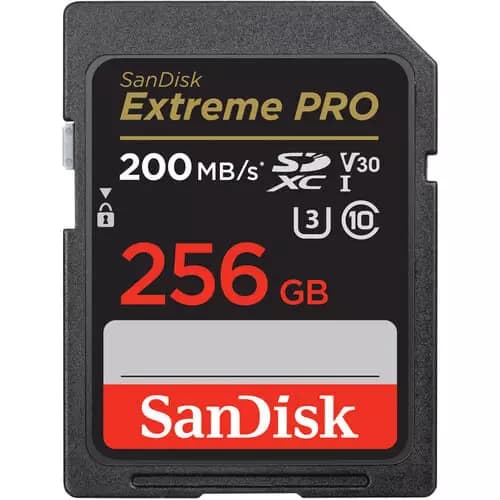 کارت حافظه سن دیسک SanDisk 256GB Extreme PRO UHS-I 200mb SDXC — تصویر ۴