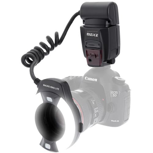رینگ فلاش میک Meike MK-14EXT TTL Macro برای کانن — تصویر ۳
