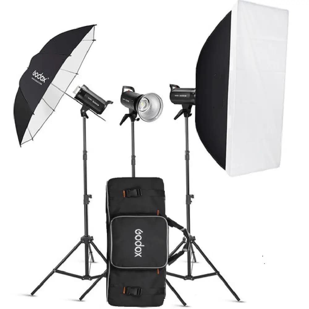 کیت فلاش استودیویی گودکس Godox SK300II-V 3-Light Studio — تصویر ۷