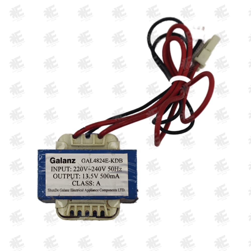 ترانس معمولی کولرگازی گالانز GAL4824E-KDB/13.5V/500mA — تصویر ۲
