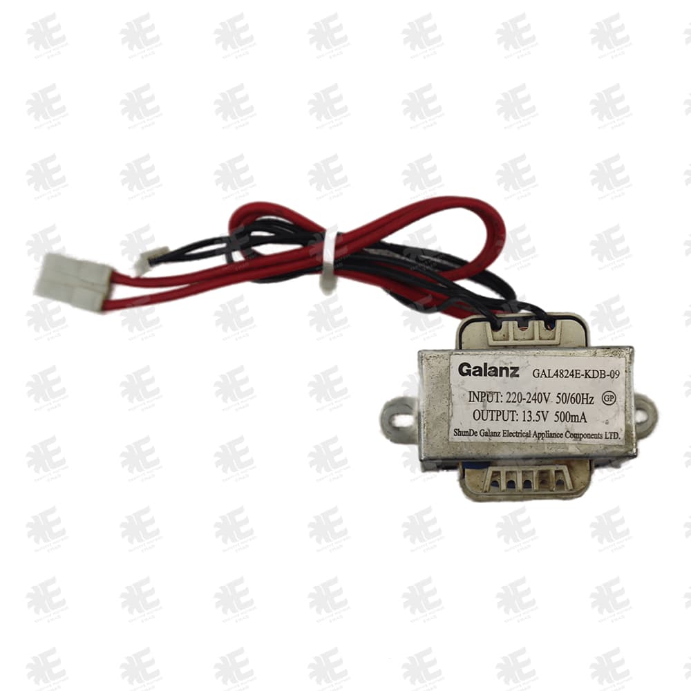 ترانس معمولی کولرگازی گالانز GAL4824E-KDB-09/13.5V/500mA — تصویر ۳