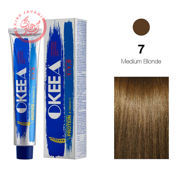 رنگ مو شماره 7 (Medium Blonde) 100میل