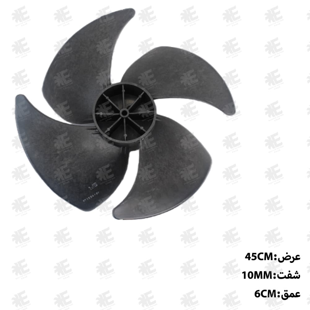 پروانه فن چهار پر چپ