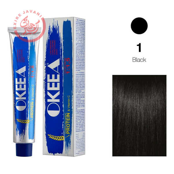 رنگ مو اکیا شماره 1 (Natural Black) 100 میل