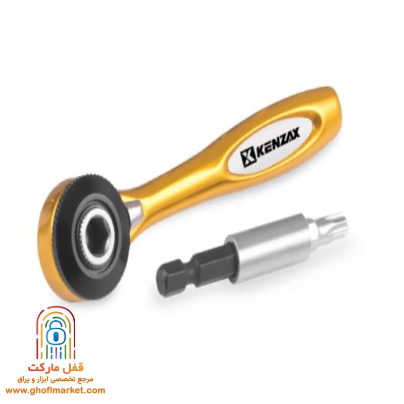 ست سر پیچ گوشتی کنزاکس 19 پارچه مدل KBR-119 — تصویر ۵