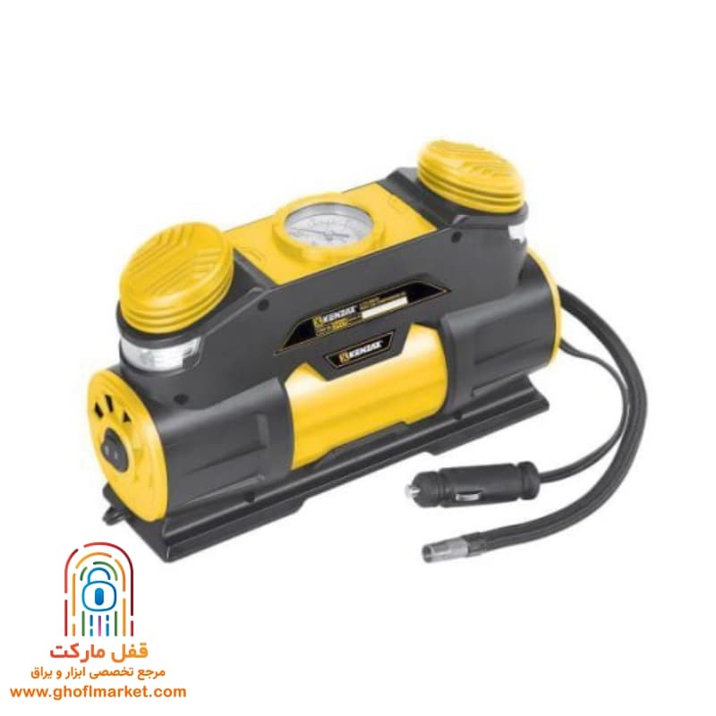 کمپرسور باد فندکی دو سیلندر 200 وات کنزاکس مدل 5419