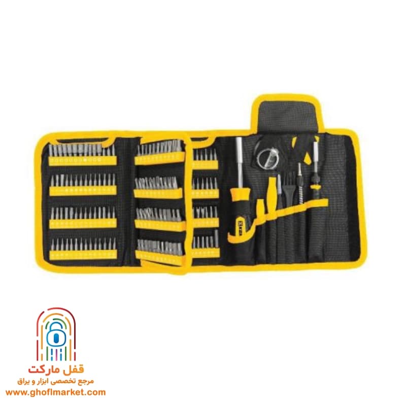 ست پیچ گوشتی موبایلی 170 پارچه کنزاکس مدل 9287 — تصویر ۴