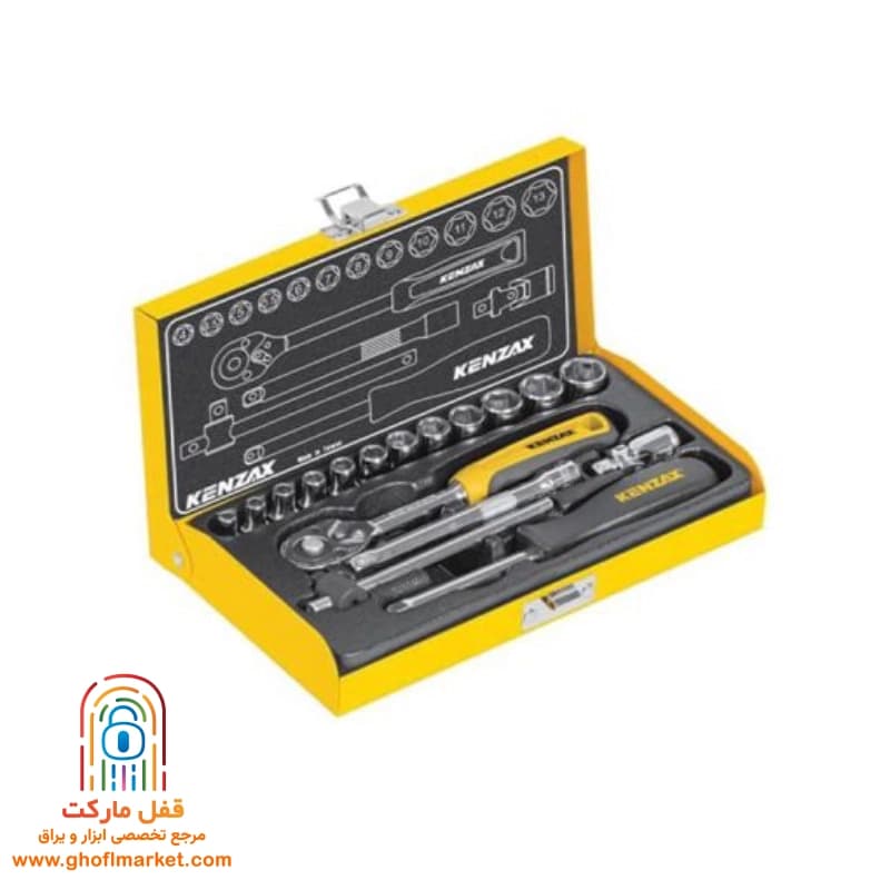 جعبه بکس 17 پارچه کنزاکس مدل 9417