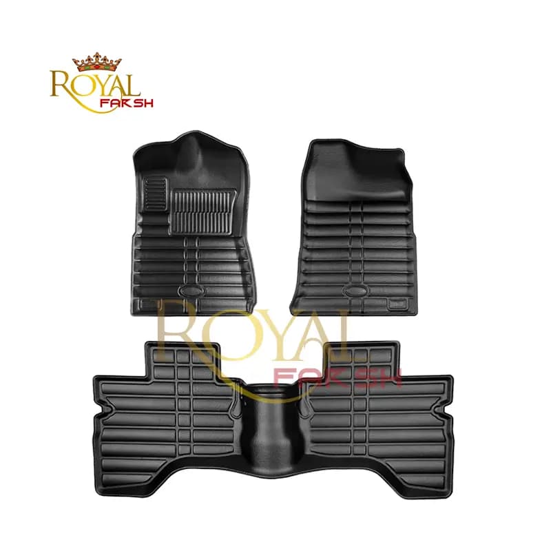 کفپوش سه بعدی چرمی مزدا وانت دو کابین _ بابل کارپت