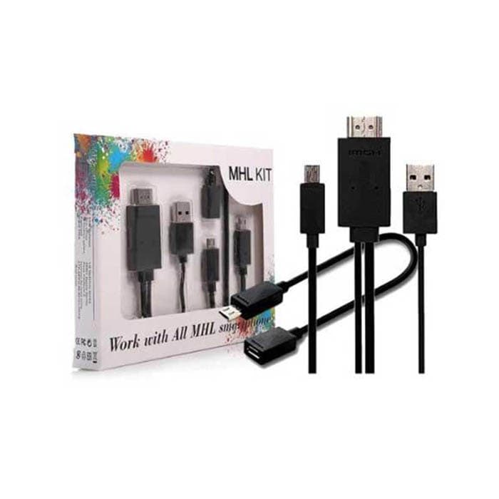 کابل تبدیل MicroUsb به HDMI (کیت MHL)