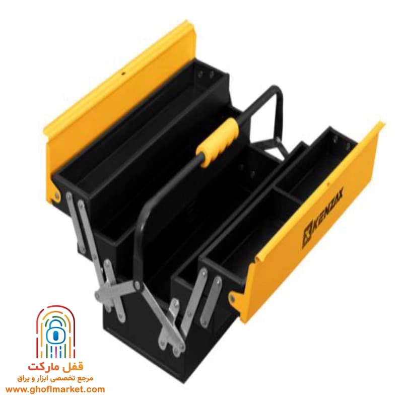 جعبه ابزار فلزی اتوماتیک کنزاکس KTB-1403 — تصویر ۶