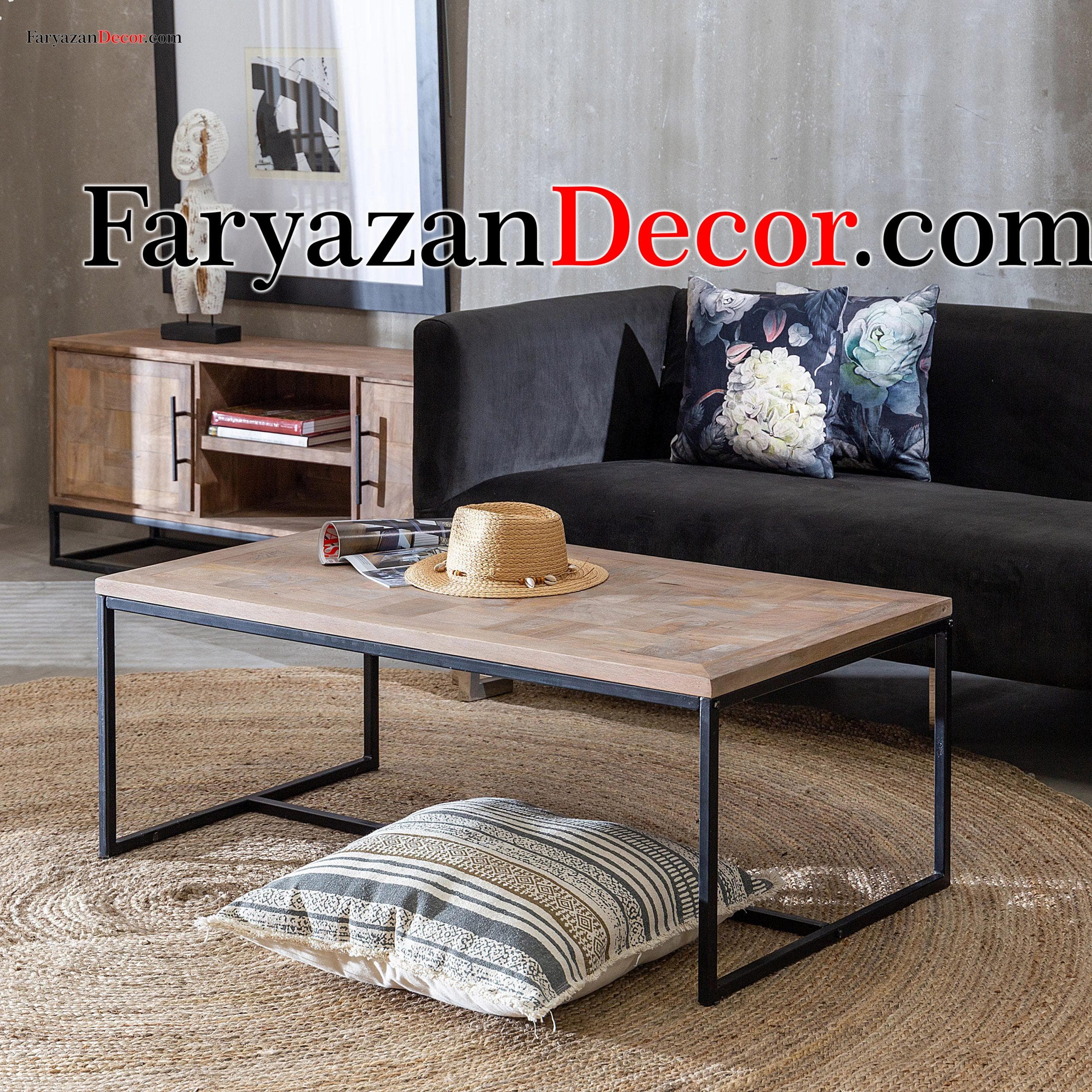 میز جلو مبلی فریازان دکورمدل FW 23 — تصویر ۶
