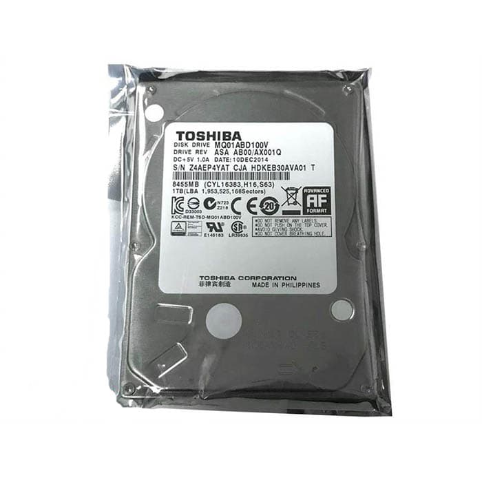 هارد دیسک اینترنال ۲٫۵ اینچی توشیبا TOSHIBA MQ01ABD100 1TB — تصویر ۲