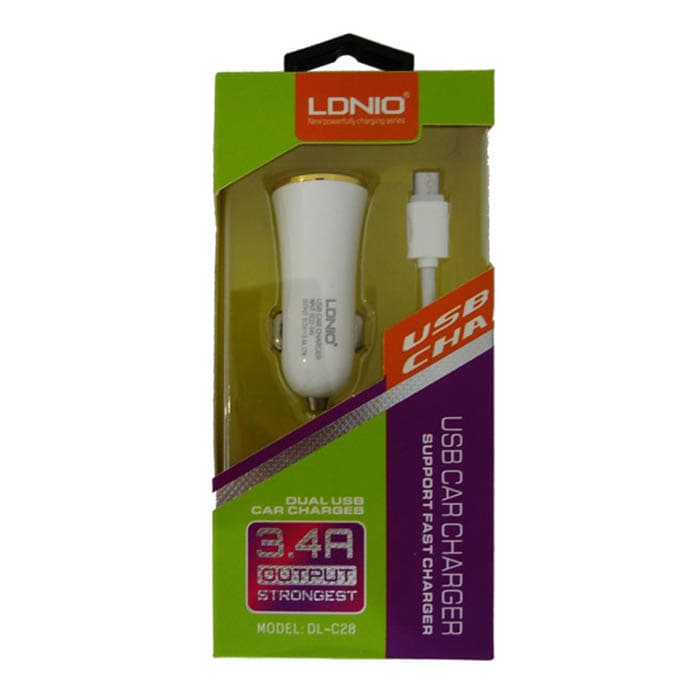 شارژر فندکی LDNIO DL-C28 — تصویر ۳