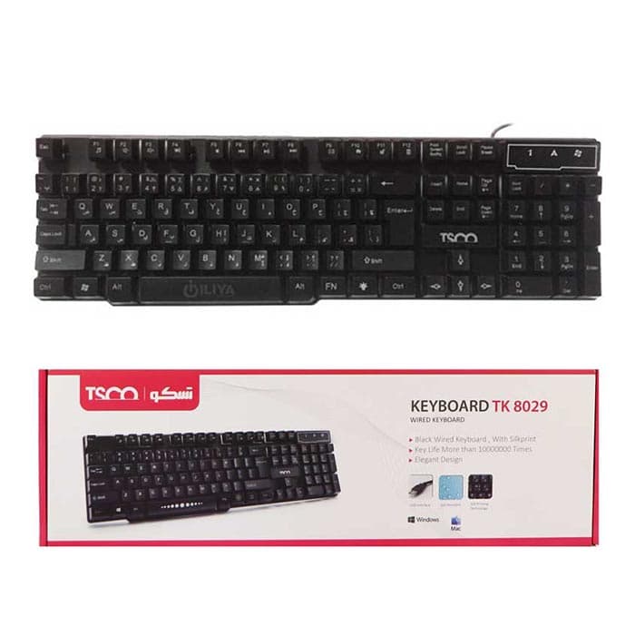 کیبورد گیمینگ تسکو TSCO TK 8029