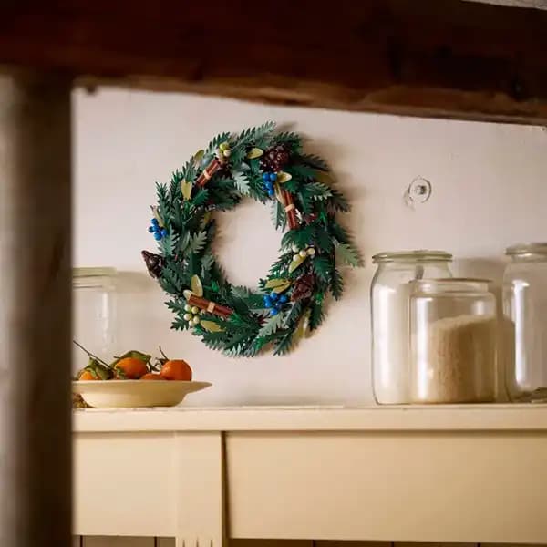 لگو آیکونز مدل 10340 تاج گل Wreath — تصویر ۸