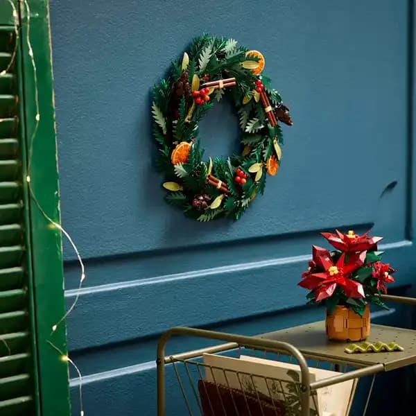 لگو آیکونز مدل 10340 تاج گل Wreath — تصویر ۹
