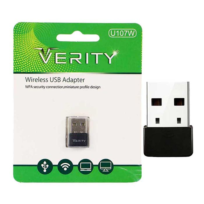 کارت شبکه بی سیم وریتی Verity U107W — تصویر ۳