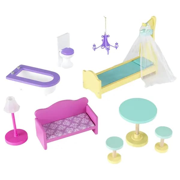 خانه عروسکی Kidkraft مدل Penelope — تصویر ۳