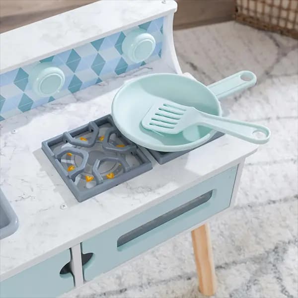 آشپزخانه کودک Kidkraft مدل Put Away Wooden Kitchen — تصویر ۸