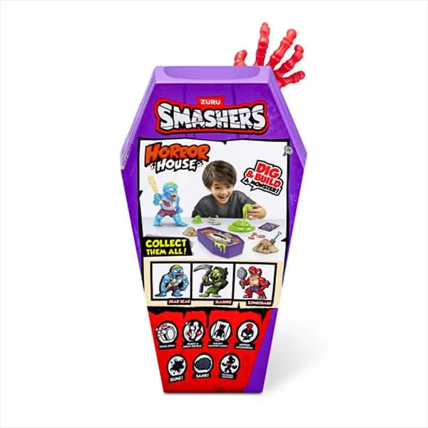 تابوت Smashers سری Horor House قرمز — تصویر ۵