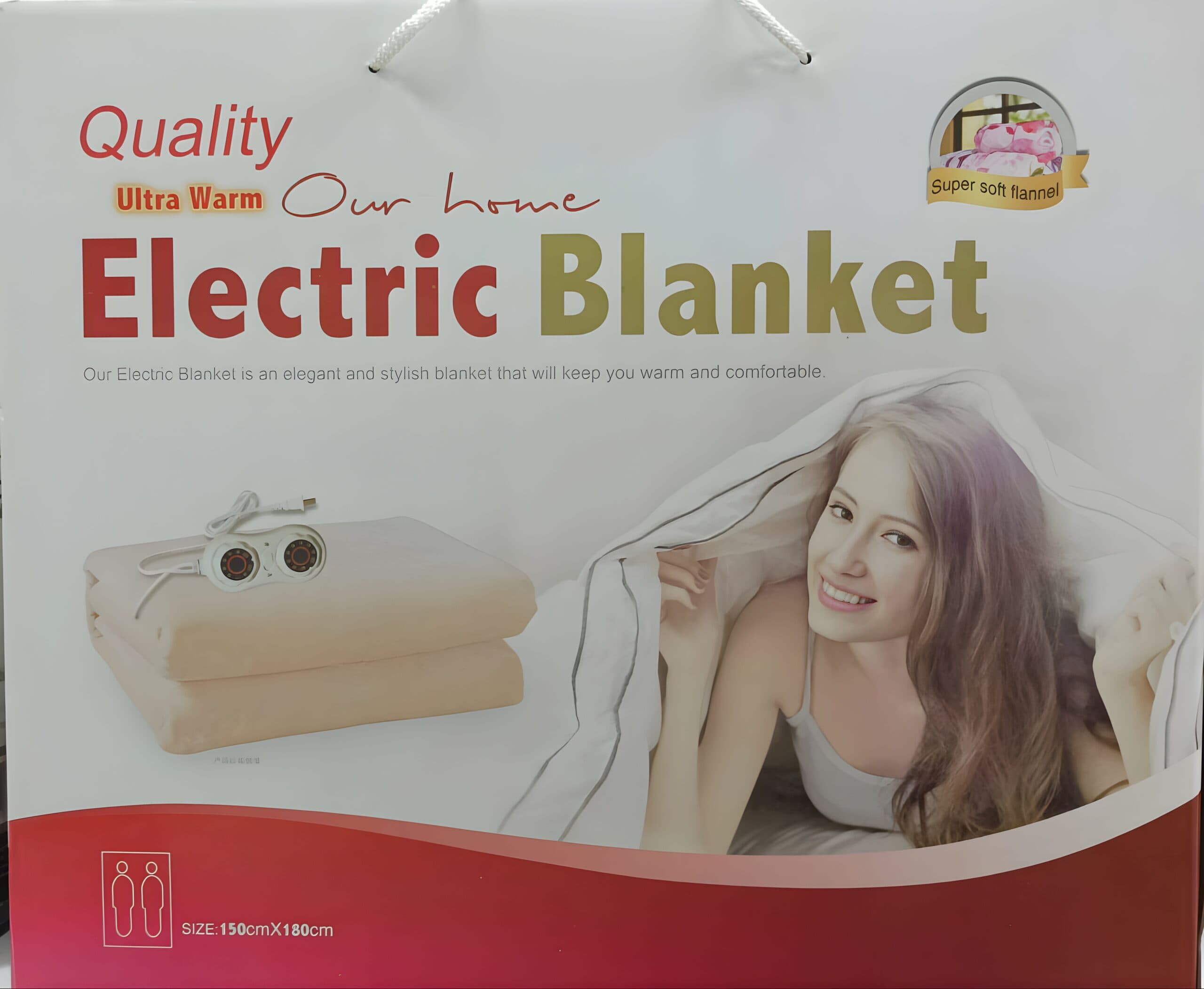 پتو برقی electric blanket انداره 180 در 150 — تصویر ۲
