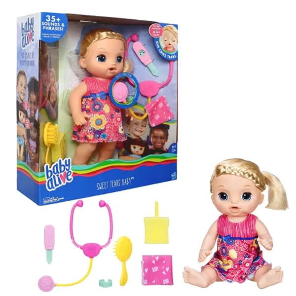 عروسک Baby Alive مدل Sweet Tears Baby — تصویر ۸