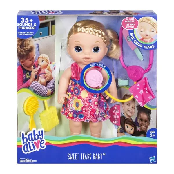 عروسک Baby Alive مدل Sweet Tears Baby — تصویر ۱۰