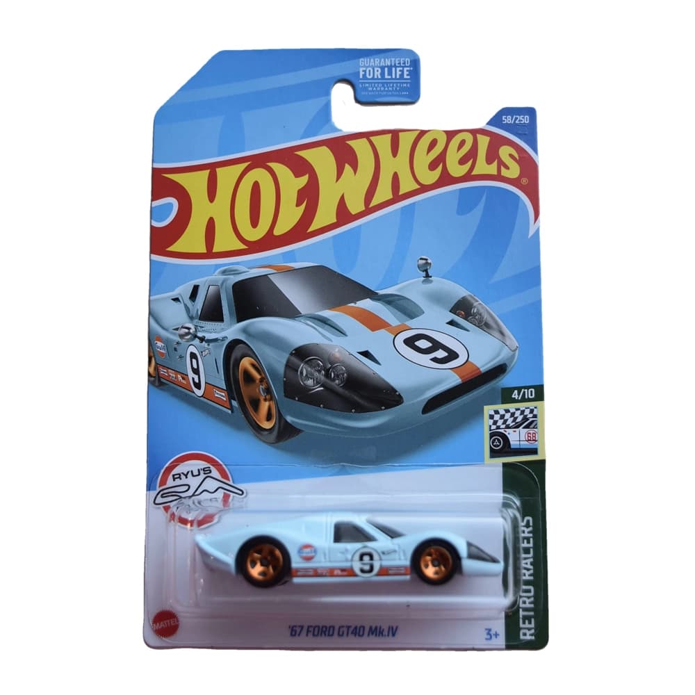ماشین Hot Wheels مدل ’67 Ford GT40 Mk.IV — تصویر ۶