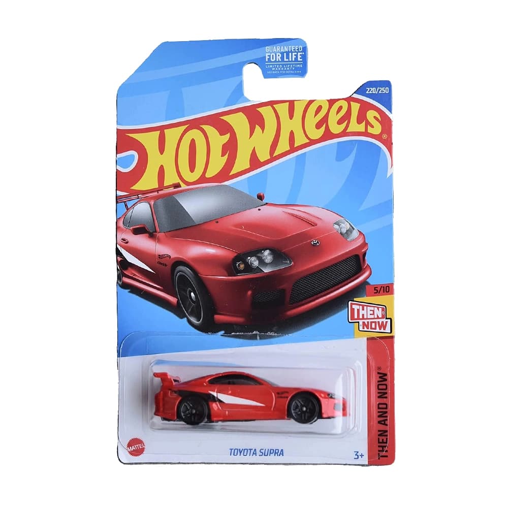 ماشین Hot Wheels مدل Toyota Supra Red — تصویر ۲
