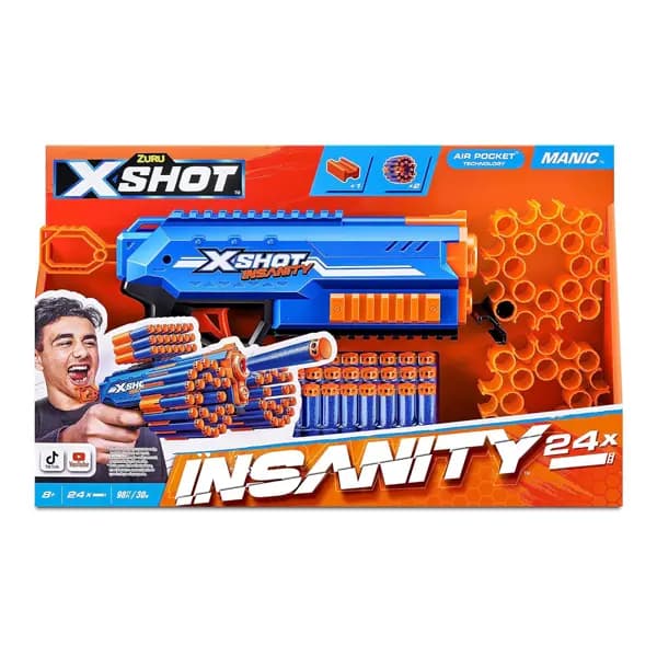 تفنگ ایکس شات X-Shot مدل Manic — تصویر ۲