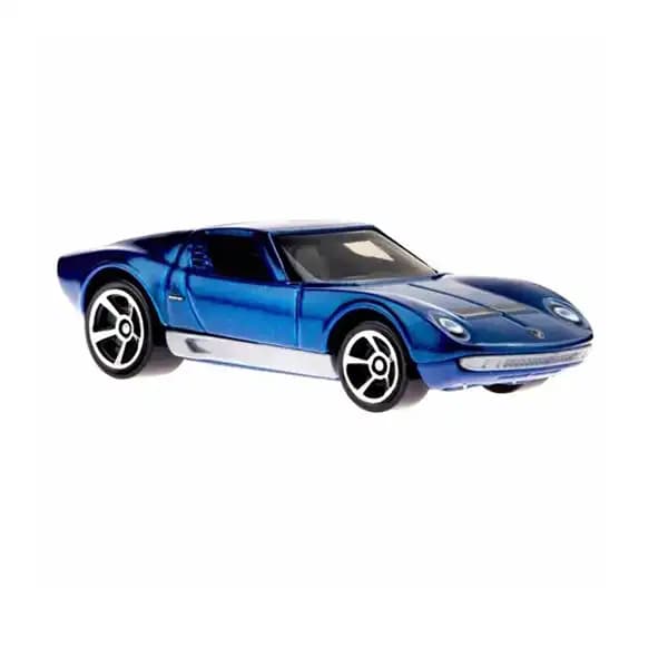 ماشین هات ویلز مدل 71 Lamborghini Miura SV (آبی) — تصویر ۷