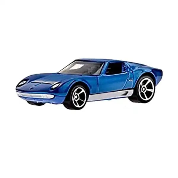 ماشین هات ویلز مدل 71 Lamborghini Miura SV (آبی) — تصویر ۳