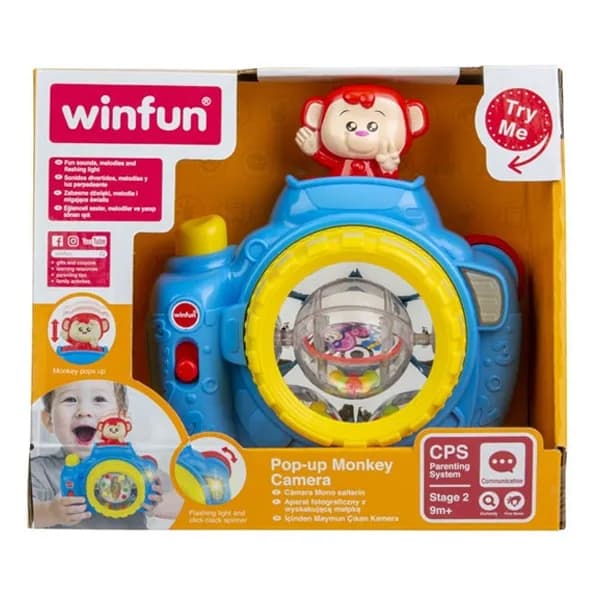 دوربین جغجغه‌ای میمون وین فان winfun