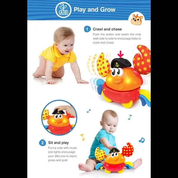 خرچنگ موزیکال وین فان winfun — تصویر ۵