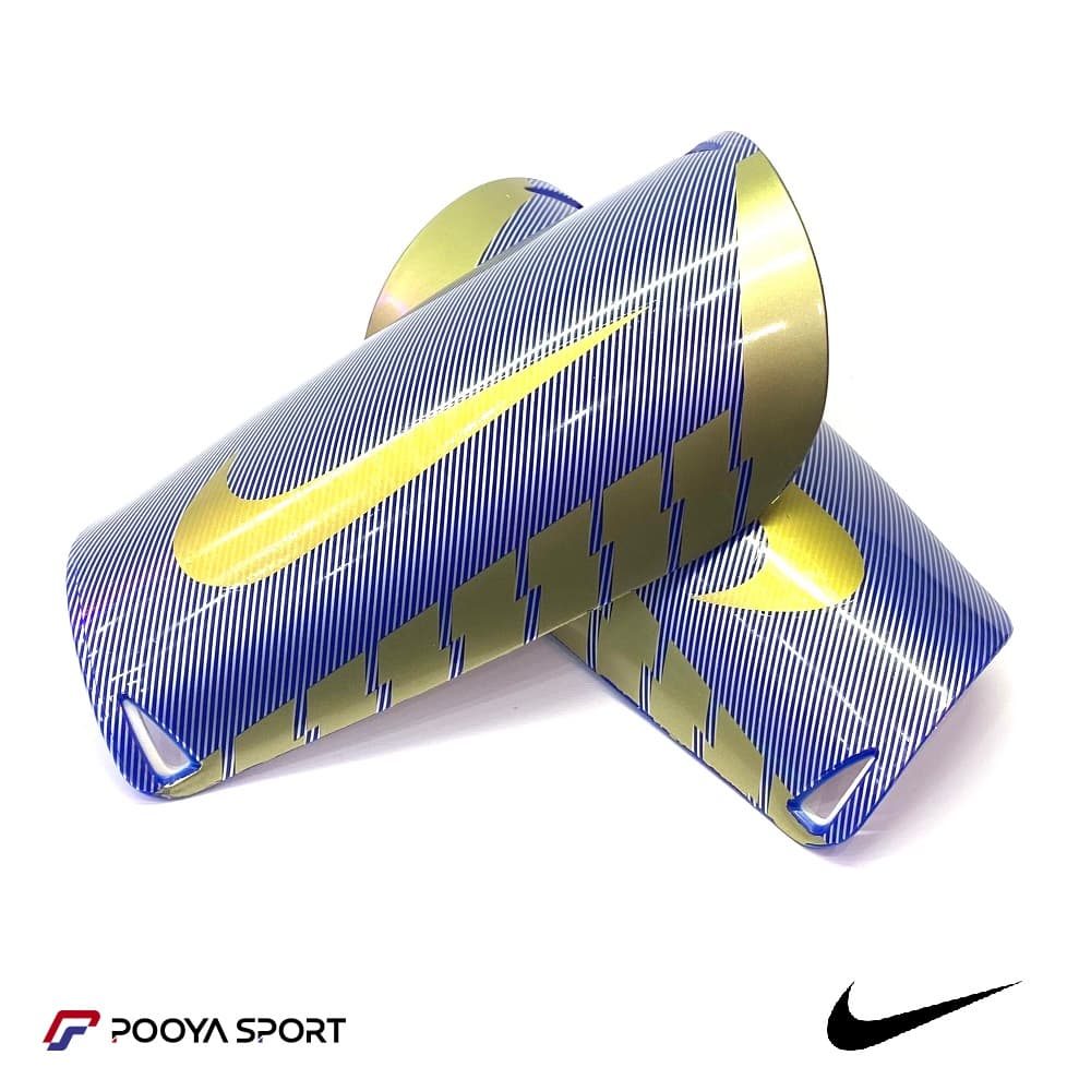 قلمبند ساق بند فوتبال نایک NIKE خارجی آبی — تصویر ۳