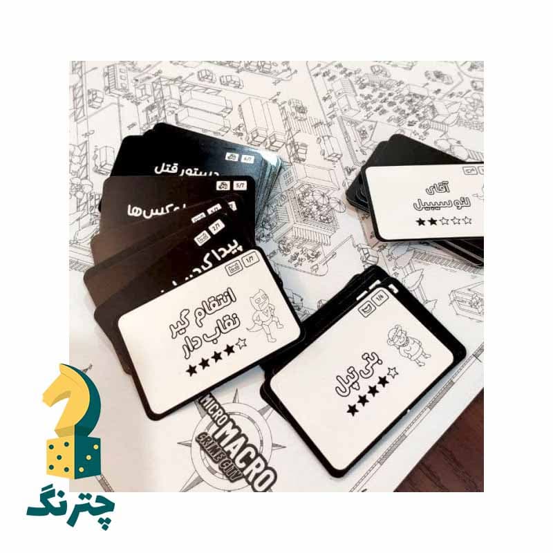 بازی فکری میکرو ماکرو شهر جنایت — تصویر ۶