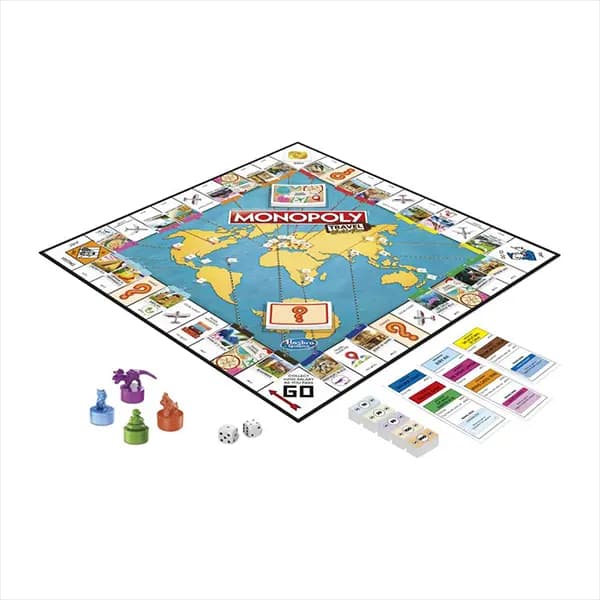 بازی فکری MONOPOLY مدل Travel World Tour — تصویر ۱۰