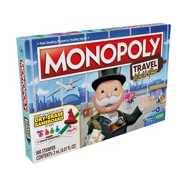 بازی فکری MONOPOLY مدل Travel World Tour — تصویر ۸