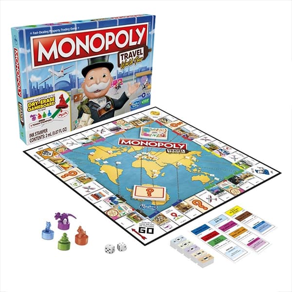 بازی فکری MONOPOLY مدل Travel World Tour