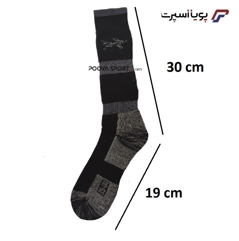 جوراب ورزشی و کوهنوردی آرکتریکس ساق بلند Arc Teryx اعلا — تصویر ۴