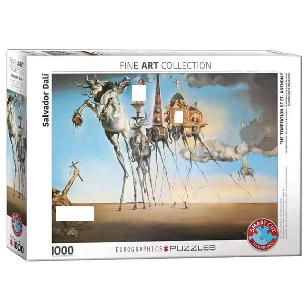 پازل 1000 تکه یوروگرافیکس Eurographics طرح وسوسه سنت آنتونی